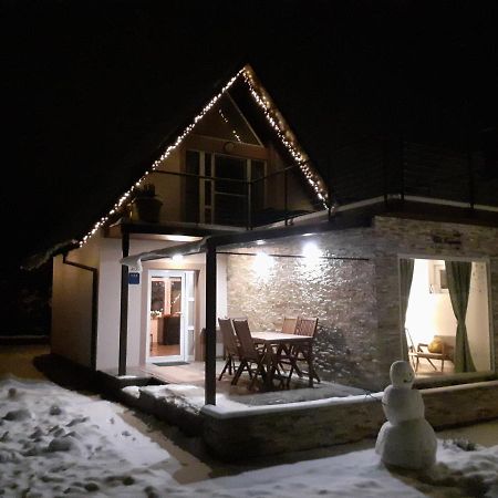 Vila Kosjenka On Lake Sabljaci Ogulin Bagian luar foto